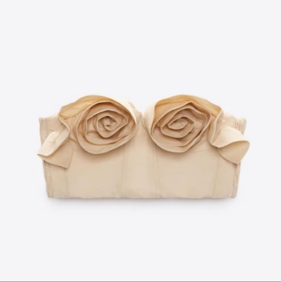 🎈LAST ONE! Zara Limited edition Floral Bustier - Picture 15 of 16